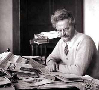 Mi homenaje  al maestro León Trotski.